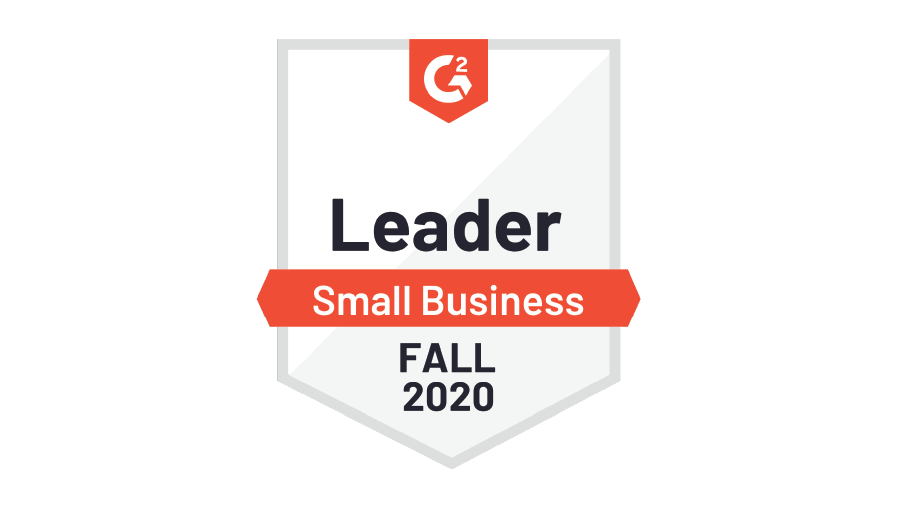 G2 Small Business Leader Award